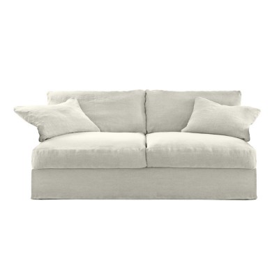 Poltrona in lino Biscarrosse 2 posti Moodntone Home Spirit