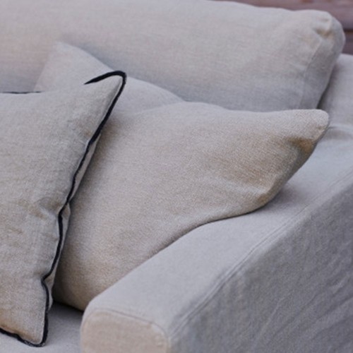 Linen sofa Bondues 3 places Moodntone