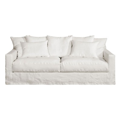 Leinen-Sofa Bruges 2-Sitzer Moodntone Home Spirit