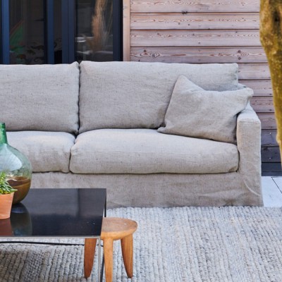 Sofa in linnen Brugge 3 zits Moodntone 2