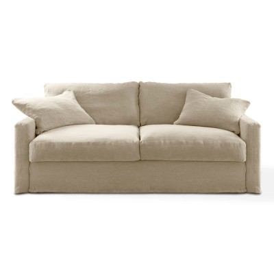 Divano Bidart 3 posti in lino Moodntone Home Spirit