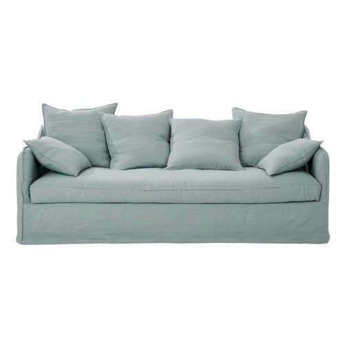 linen sofa Cap Ferret 4 places (edge to edge) Moodntone