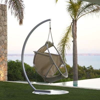 Cocoon beige hanging armchair Trimm Copenhagen 2