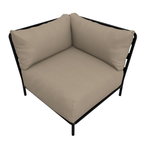 Eckmodul Brick taupe Trimm Copenhagen