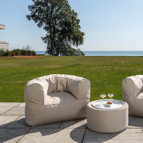 Arm strong armchair Taupe Trimm Copenhagen