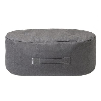 Pouf Oblong gris Trimm Copenhagen Trimm Copenhagen