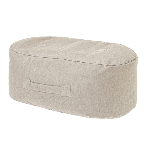 Puff beige oblongo Trimm Copenhagen