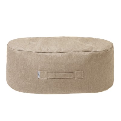 Pouf Oblong taupe Trimm Copenhagen Trimm Copenhagen