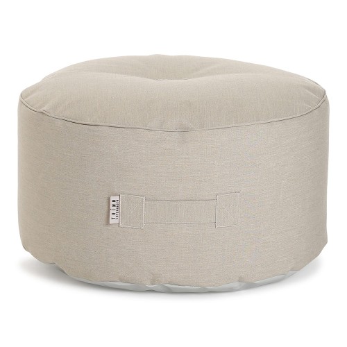 Beige Tiny Moon Pouf Trimm Copenhagen