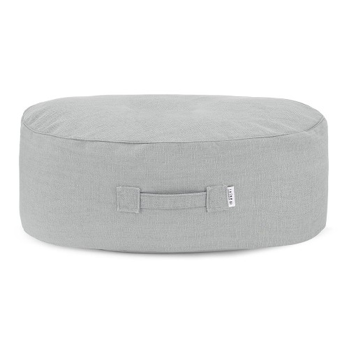 Pouf oblungo grigio Noah Trimm Copenhagen