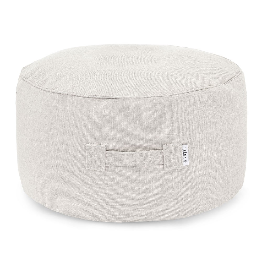 Tiny Moon Noah white pouffe Trimm Copenhagen