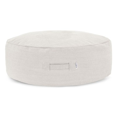 Full Moon Noah white pouffe Trimm Copenhagen
