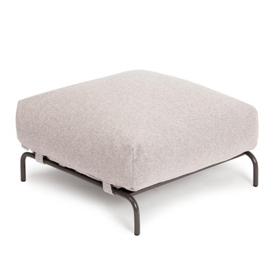 Puff de lana beige ladrillo Trimm Copenhagen Trimm Copenhagen