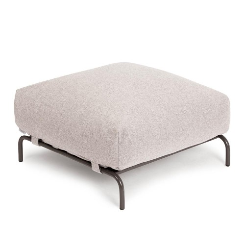 Brick beige wool pouffe Trimm Copenhagen