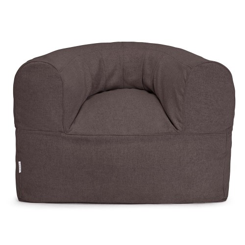 Arm Strong armchair in brown wool Trimm Copenhagen