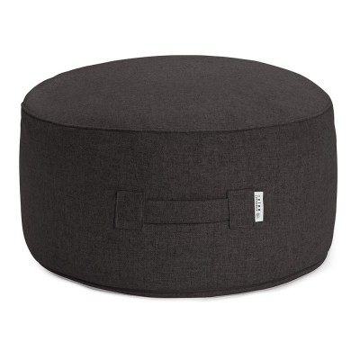 Tiny Moon pouffe in anthracite wool Trimm Copenhagen Trimm Copenhagen