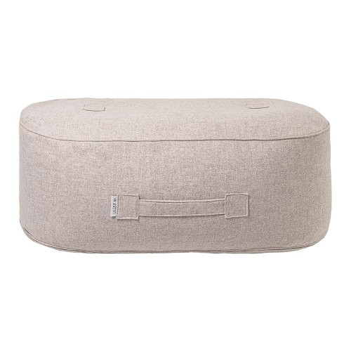 Pouf Oblong en laine beige Trimm Copenhagen
