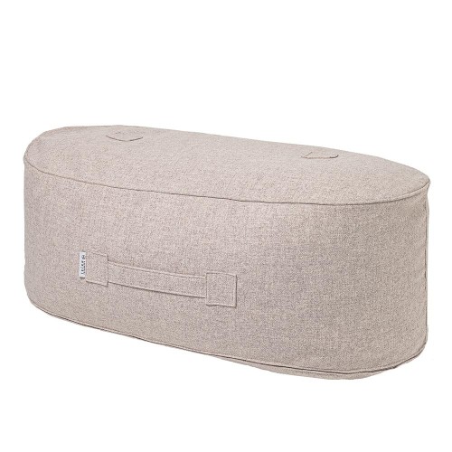 Pouf Oblong en laine beige Trimm Copenhagen