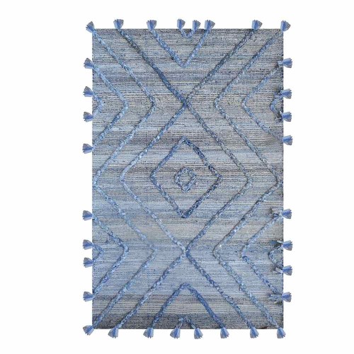 Tappeto Worgan in denim The Rug Republic