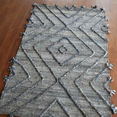 Tapis Worgan denim The Rug Republic