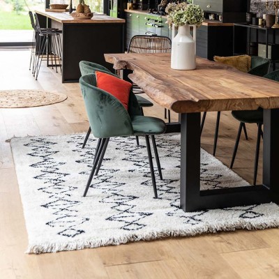 Zagora snow carpet The Rug Republic 2