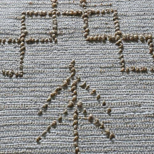 Alfombra Altona natural y marfil The Rug Republic