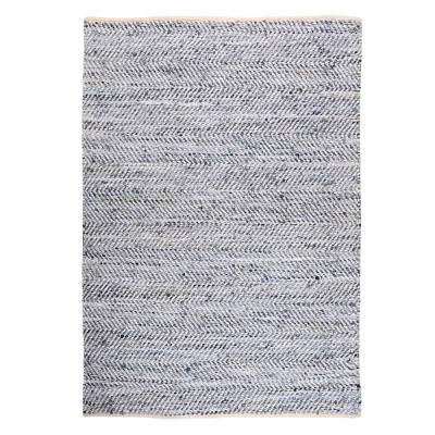 Tapis Atlas blanc et bleu The Rug Republic The Rug Republic
