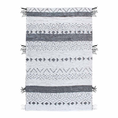 Callista tapijt wit en zwart The Rug Republic