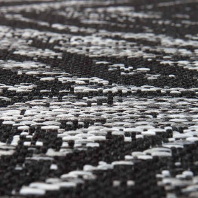 Evora Teppich Schwarz The Rug Republic 2