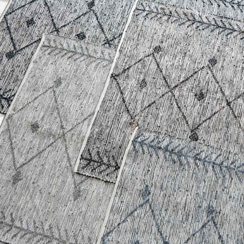 Leonie Teppich Grau The Rug Republic