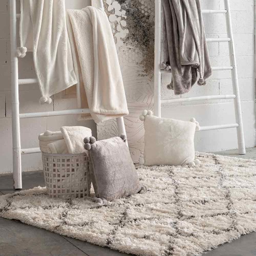 Malo Schnee Teppich The Rug Republic
