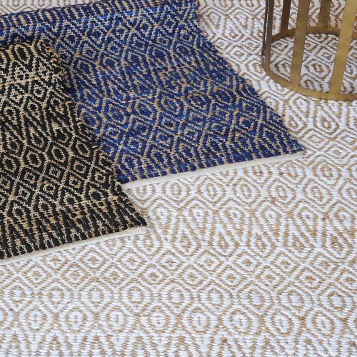 Tapis Pasadena Indigo The Rug Republic