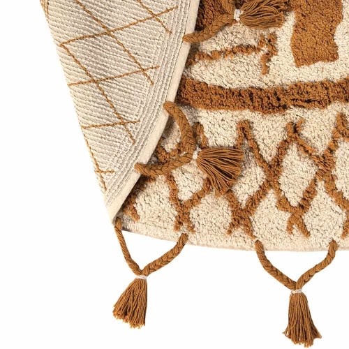 Runder Teppich Sami Bronze The Rug Republic