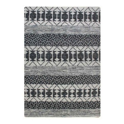 Zambezi ivoor en houtskool tapijt The Rug Republic The Rug Republic