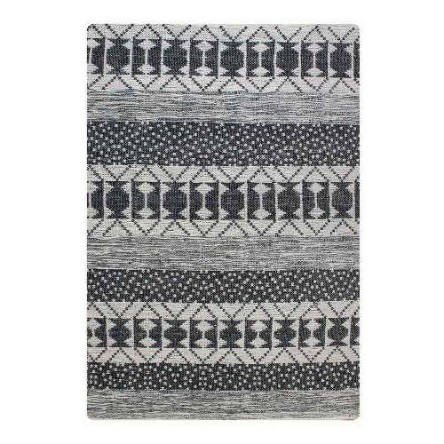 Tappeto in avorio e carbone dello Zambesi The Rug Republic