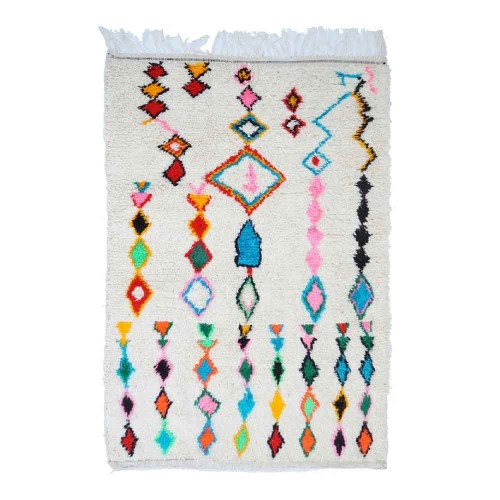 Tapis berbère fait-main au Maroc n°3 Them