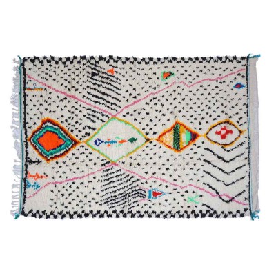 Tapis berbère fait-main au Maroc n°7 Them Them