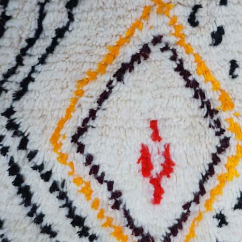 Alfombra bereber hecha a mano en Marruecos n ° 7 Them