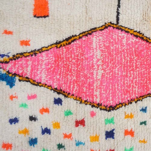 Tapis berbère fait-main au Maroc n°12 Them