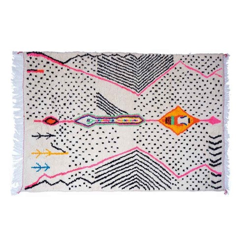 Tapis berbère fait-main au Maroc n°16 Them