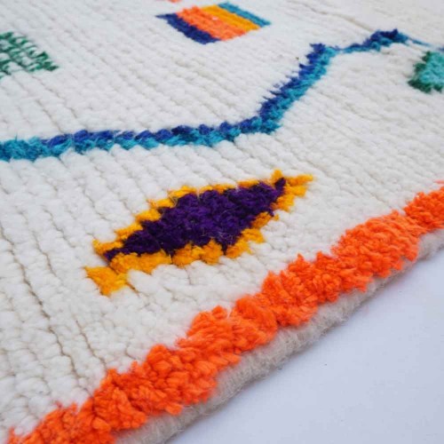 Tapis berbère fait-main au Maroc n°19 Them