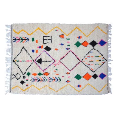 Keuze fascisme Product Azilal Berber tapijt handgemaakt in Marokko n°25 | Them
