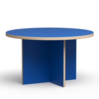 Vader fage Overtreffen bekennen Ronde tafel blauw 130 cm | HKliving