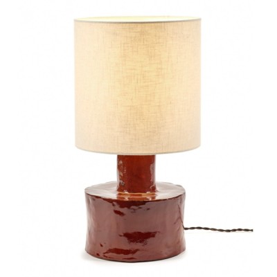 Catherine red and beige table lamp Serax 2