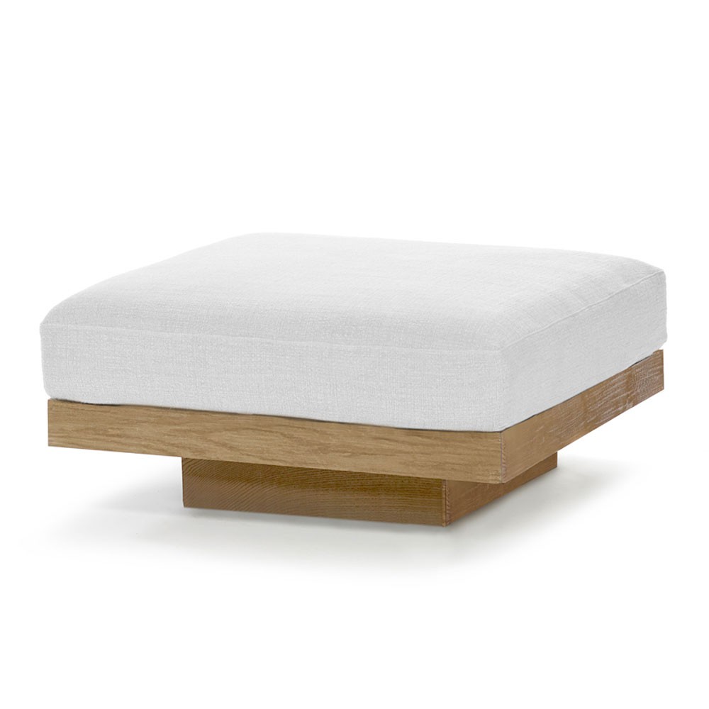 Rudolph Outdoor footrest white Serax