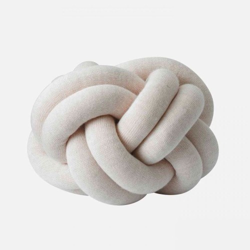 Cream Knot Cushion Design House Stockholm