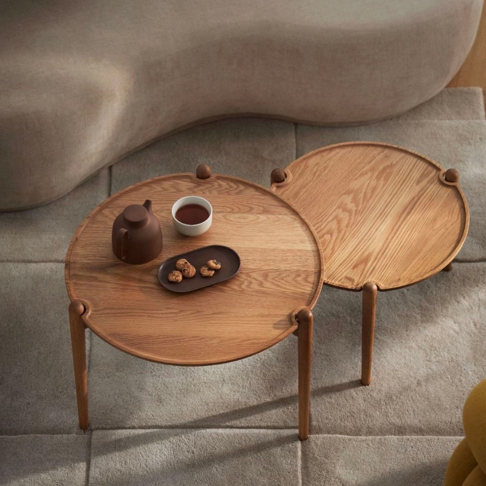 Aria oak table L Design House Stockholm