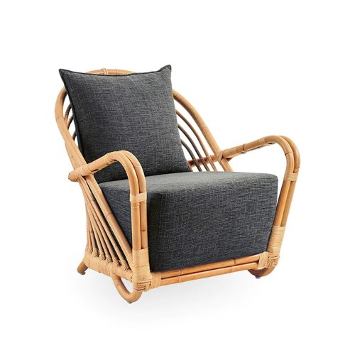 Charlottenborg Poltrona Grigio Scuro Sika Design