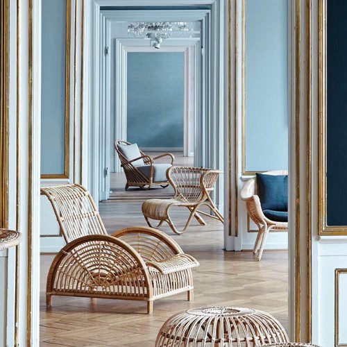 Fauteuil Paris rotin naturel Sika Design