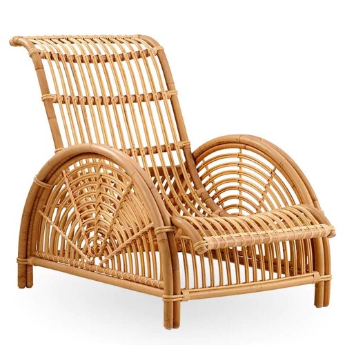 Fauteuil Paris rotin naturel Sika Design